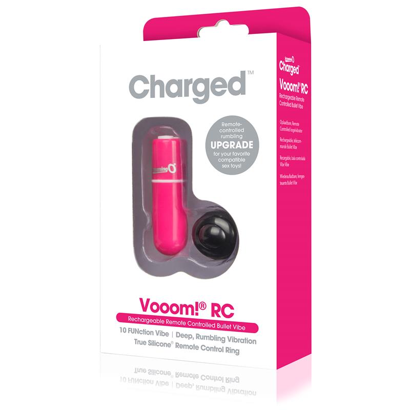 Charged Vooom Remote Control Bullet - Pink - UABDSM