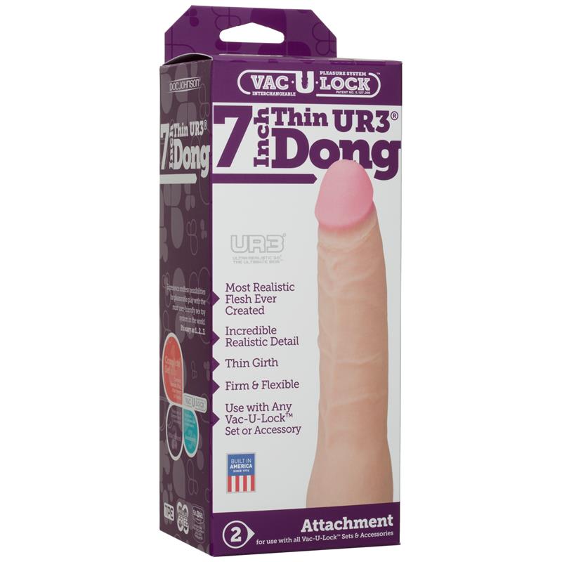 Classic Dildo 7 Flesh - UABDSM