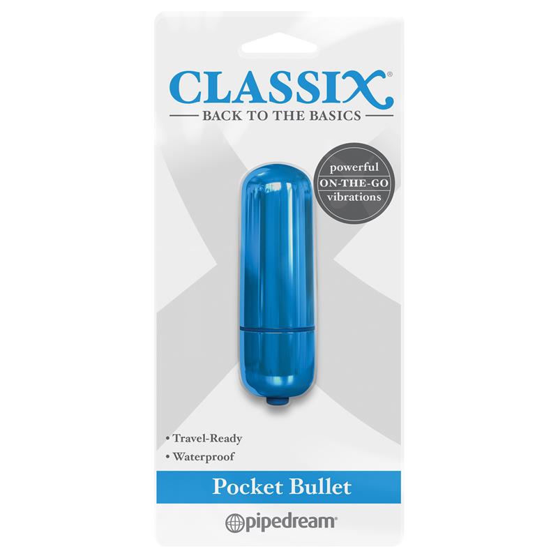 Classix Pocket Bullet Blue - UABDSM