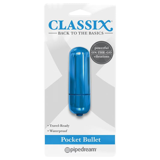 Classix Pocket Bullet Blue - UABDSM