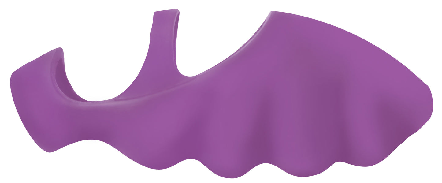 Thrill-Her Silicone Finger Vibrator - Purple - UABDSM
