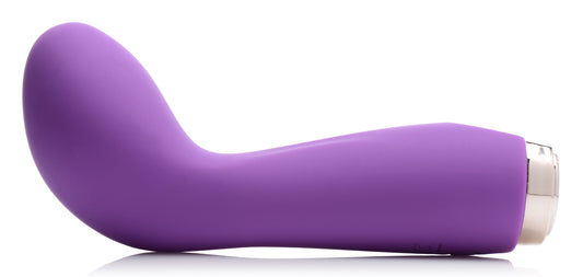 10X Delight G-Spot Silicone Vibrator - Purple - UABDSM