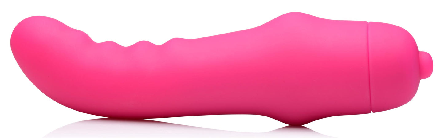 7X Lil Wavy Mini Silicone G-Spot Vibe - Magenta - UABDSM