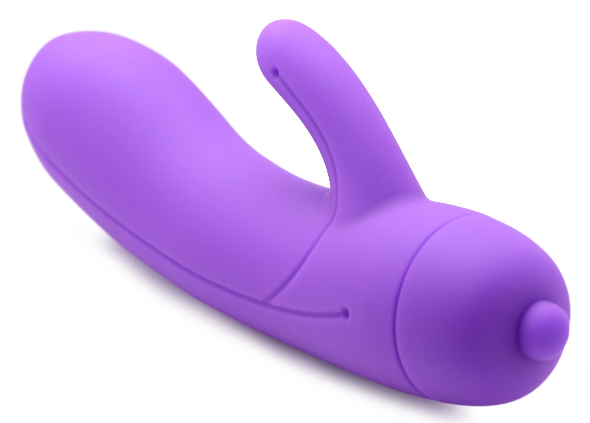 7X Lil Smoothie Mini Silicone Rabbit Vibe - Violet - UABDSM