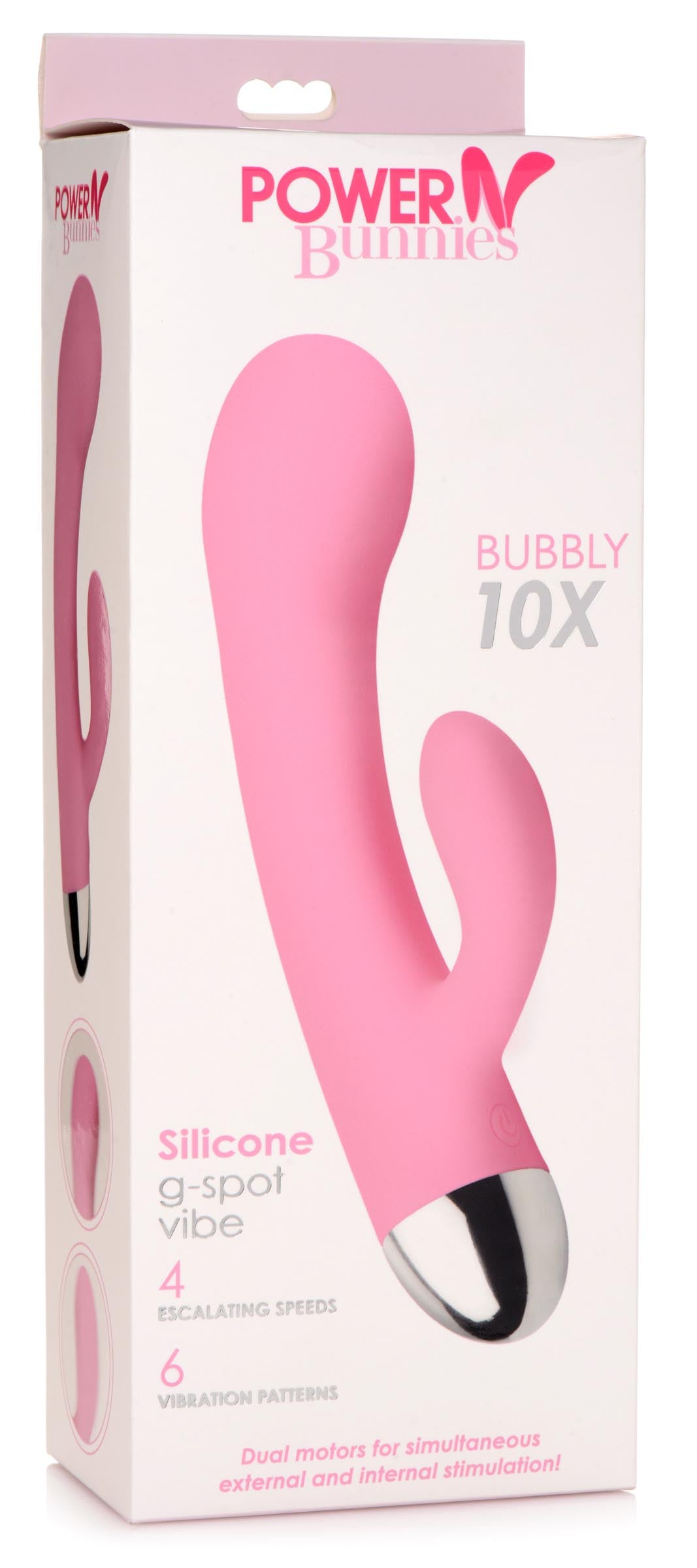 Bubbly 10X Silicone G-Spot Vibrator - UABDSM
