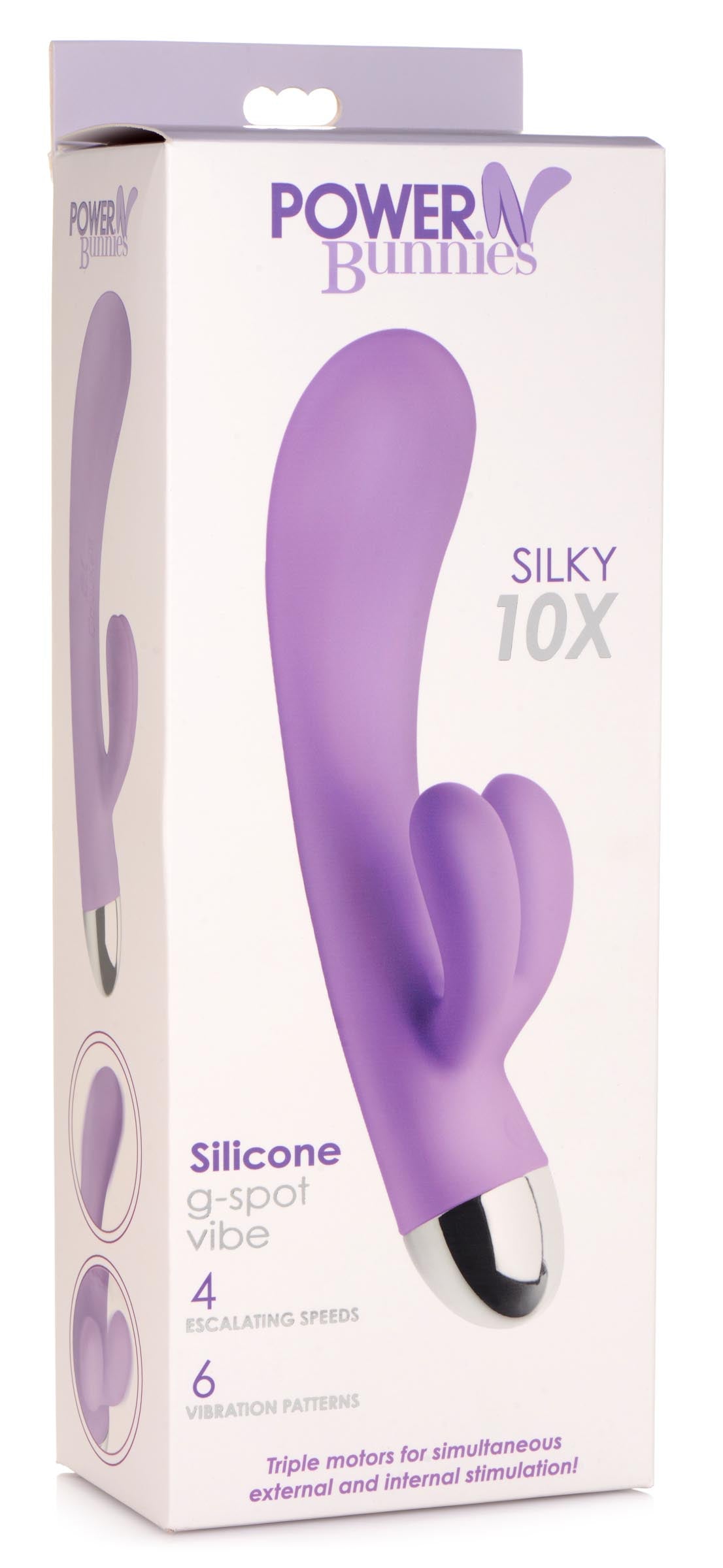 Silky 10X Silicone G-Spot Vibrator - UABDSM