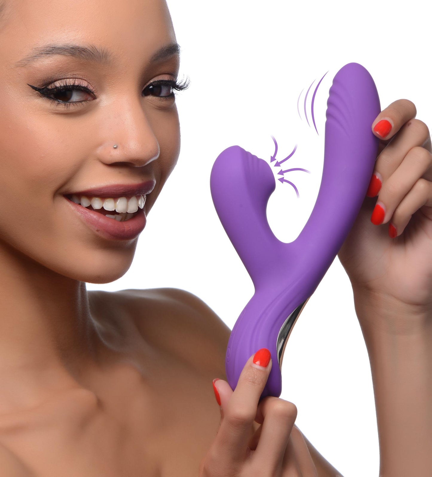 Shivers 30X Silicone Suction Rabbit Vibrator - UABDSM