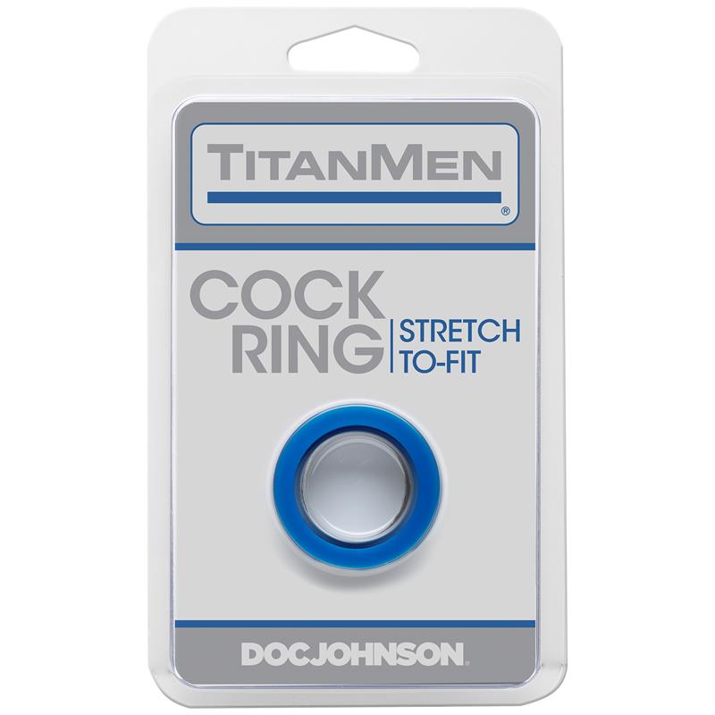 Cock Ring Stretch To Fit Blue - UABDSM