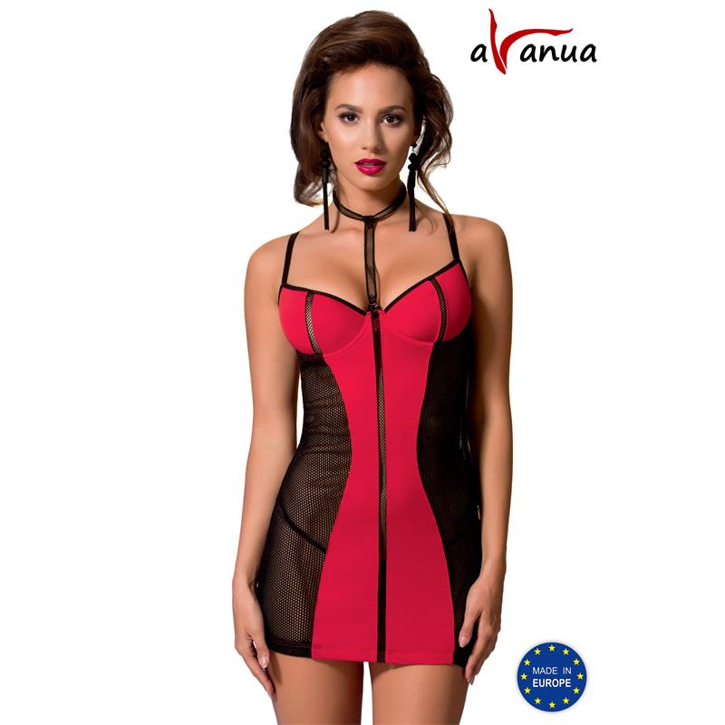 COLINE Chemise Red/Black - UABDSM