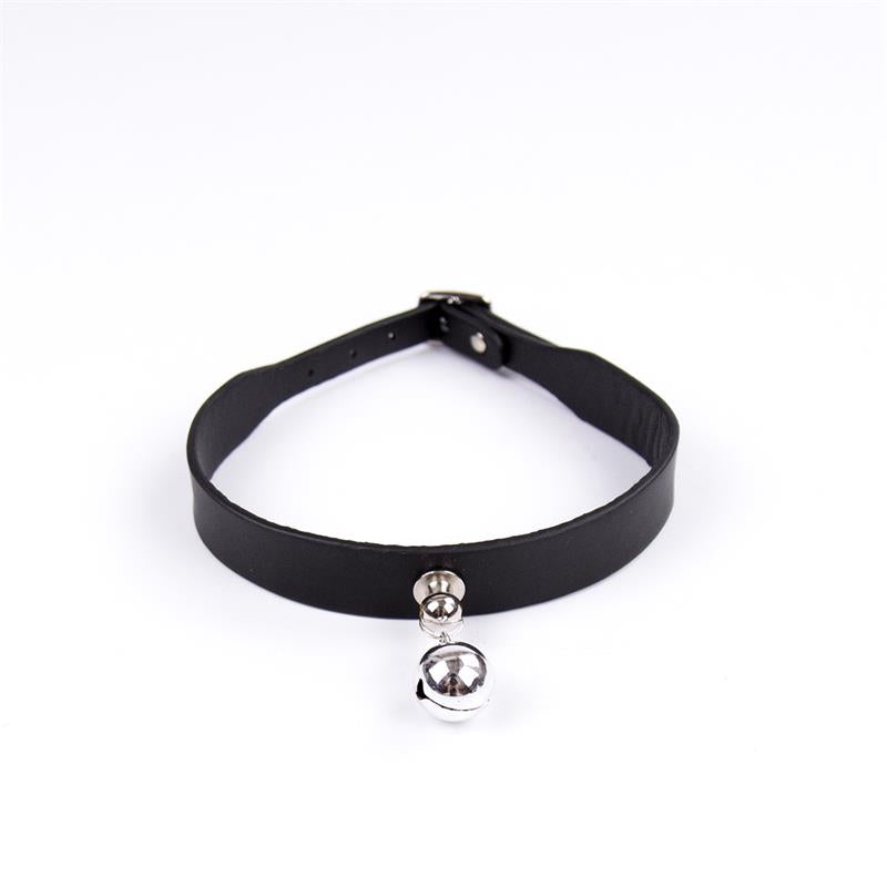 Collar with Bell Adjustable 43 cm Black - UABDSM