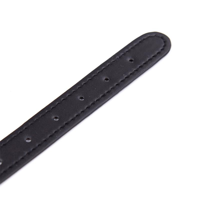 Collar with Spikes Adjustable 43 cm Black - UABDSM