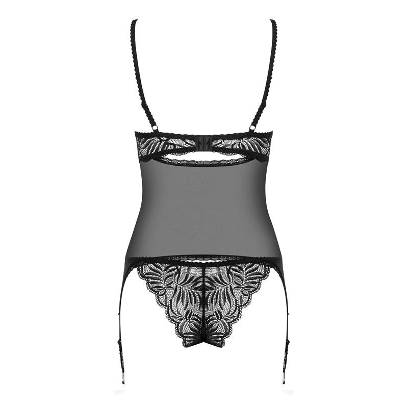 Contica Corset and Thong Black - UABDSM