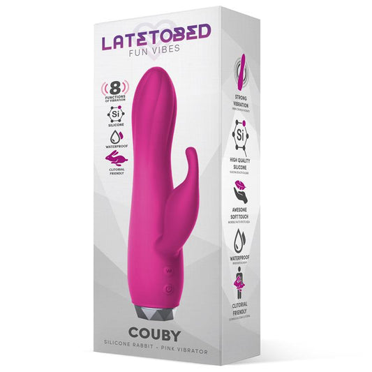 Couby Silicone Rabbit Vibe Pink - UABDSM