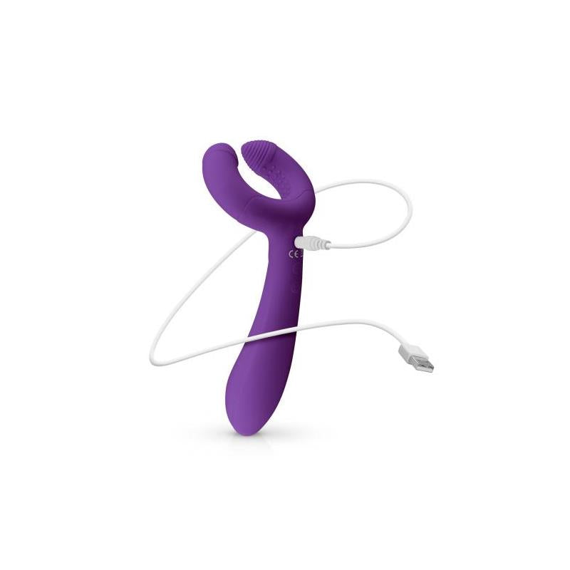 Couples Vibe Silicone USB - UABDSM