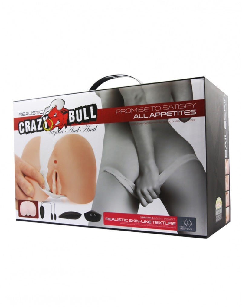 CRAZY BULL VIBRATING PUSSY & ASS - UABDSM