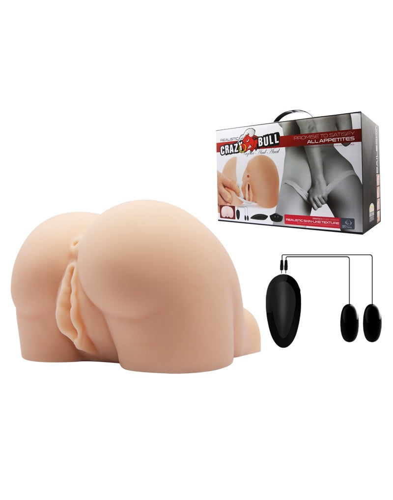 CRAZY BULL VIBRATING PUSSY & ASS - UABDSM