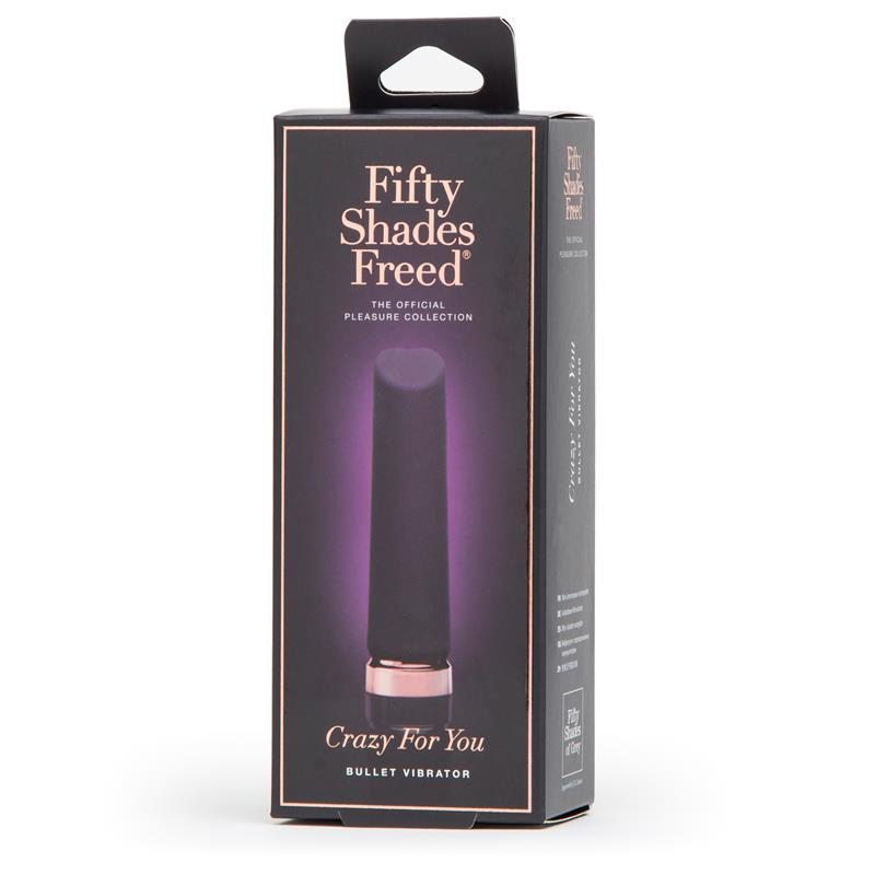 Crazy For You Vibrating Bullet USB Rechargeable - UABDSM