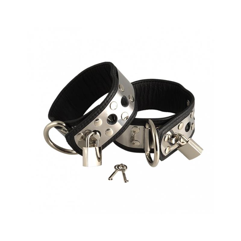 Cuffs with metal and padlock-Adjustable - UABDSM