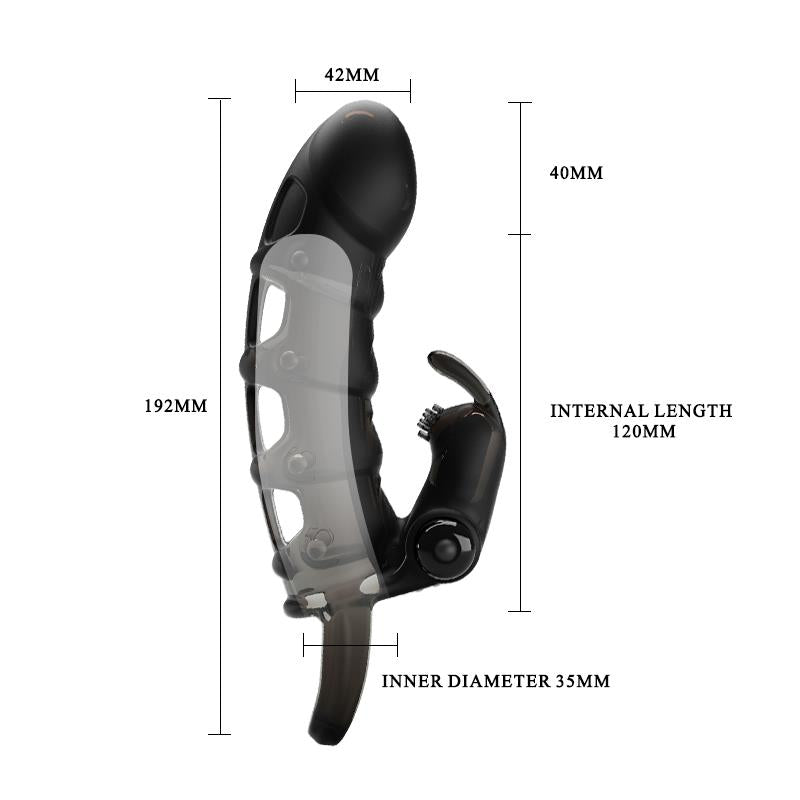 Cuper Penis Sleeve with Vibration - UABDSM