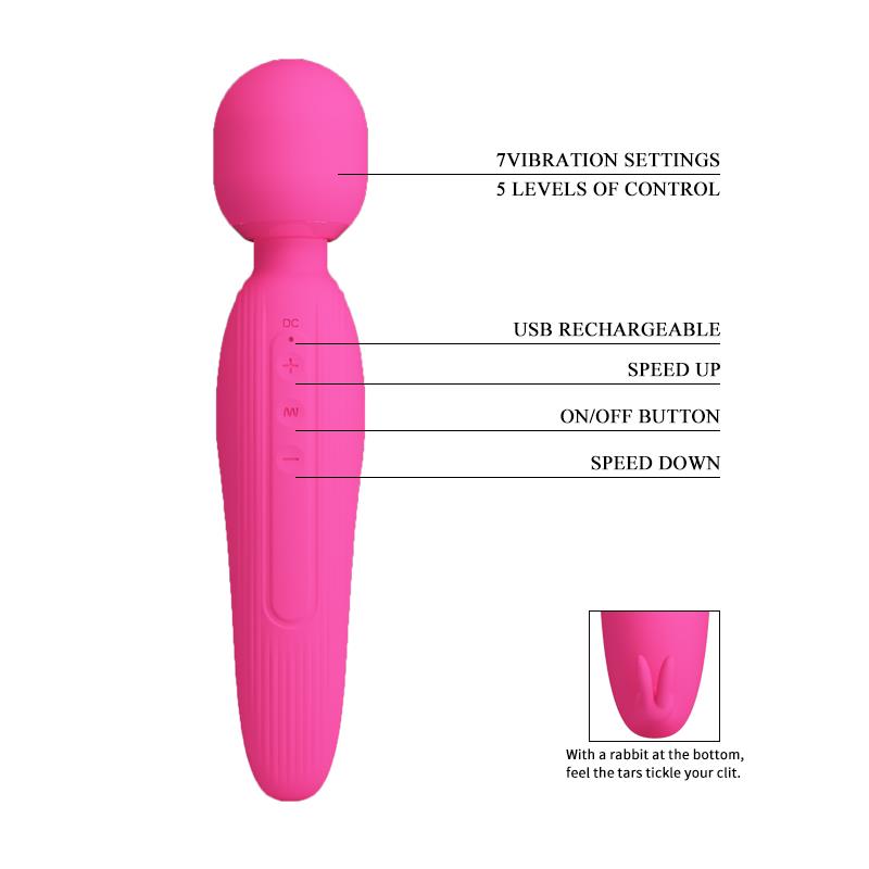 Curtis Massager with Clitoris Stimulator - UABDSM