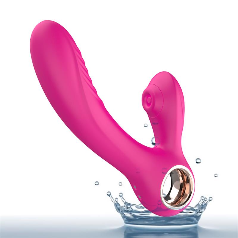 Dash 2.0 Softer Tip Vibrator Sucker with Stimulating Tongue and Heat Function Silicone USB - UABDSM