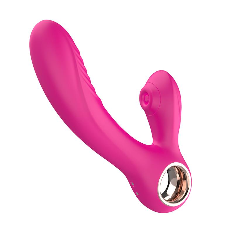 Dash 2.0 Softer Tip Vibrator Sucker with Stimulating Tongue and Heat Function Silicone USB - UABDSM