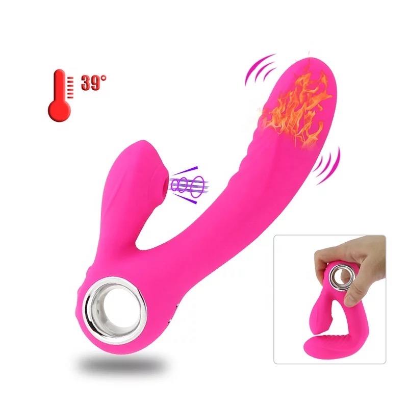 Dash 2.0 Softer Tip Vibrator Sucker with Stimulating Tongue and Heat Function Silicone USB - UABDSM