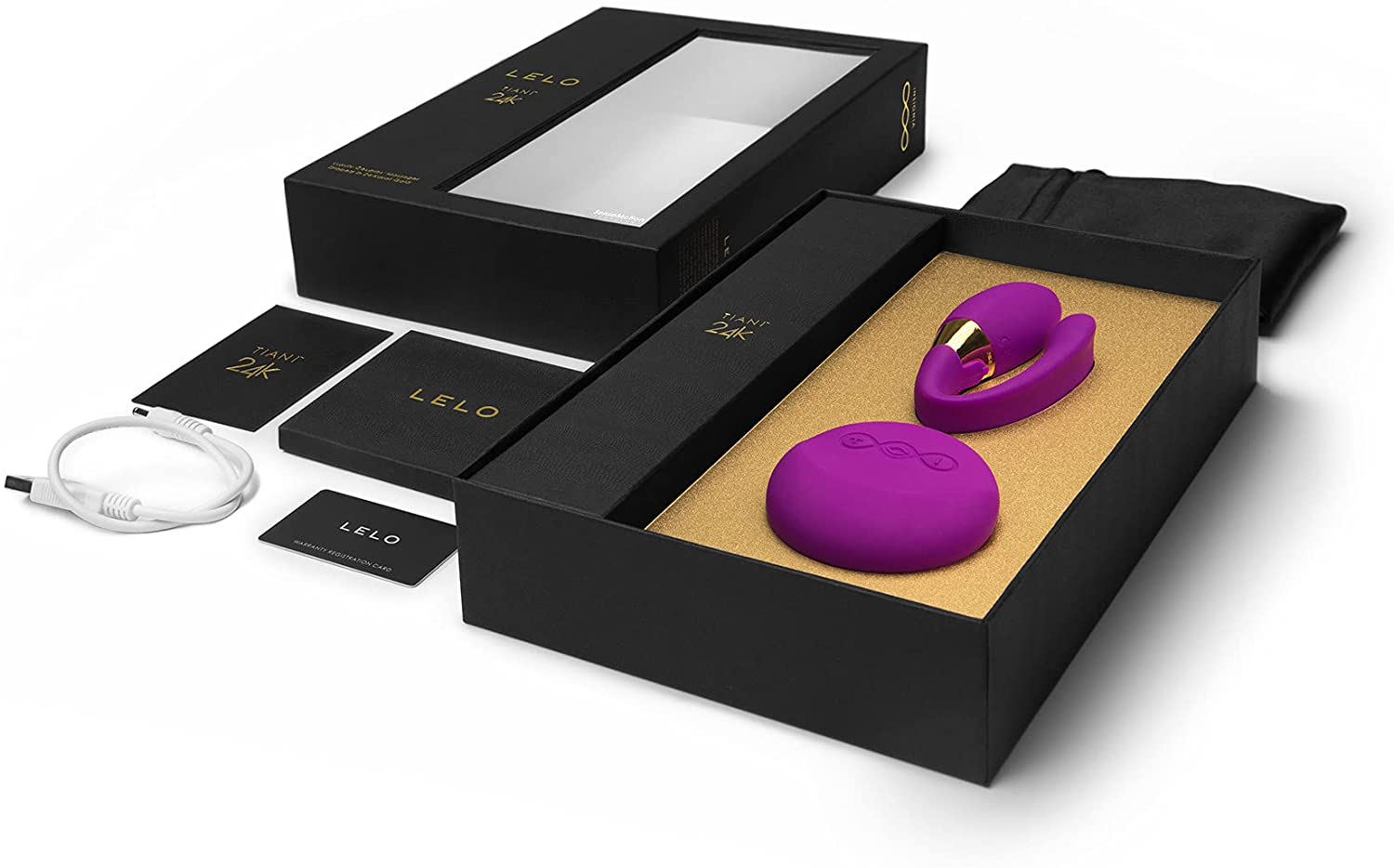 Lelo Tiani 24K- Deep Rose - UABDSM