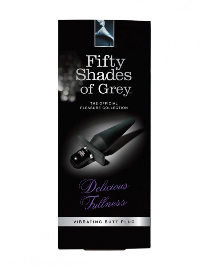 Delicious Fullness - FSoG Vibrating Butt Plug - UABDSM
