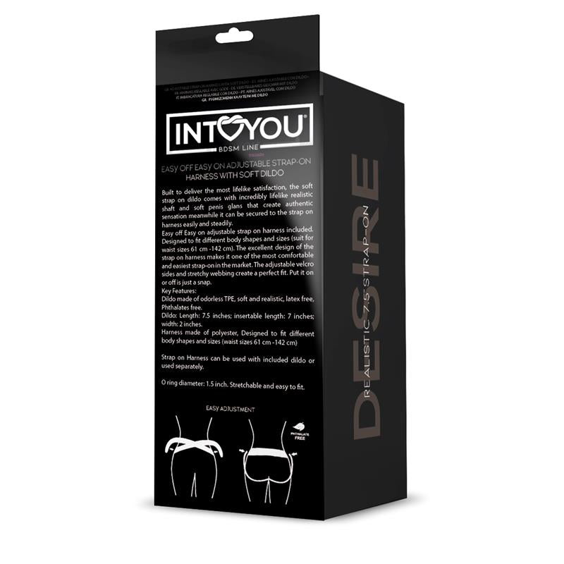 Desire Realistic Strap-on with Realistic Dildo 75 - UABDSM