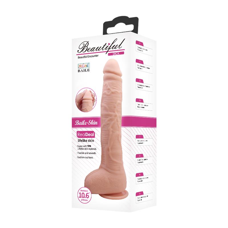 Dick Realistic Dildo with Suction Cup Flesh - UABDSM