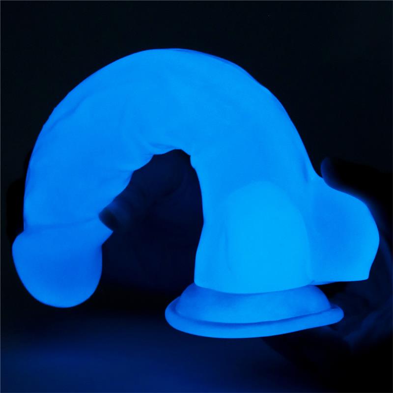 Dildo 8.5 Lumino Blue Light - UABDSM