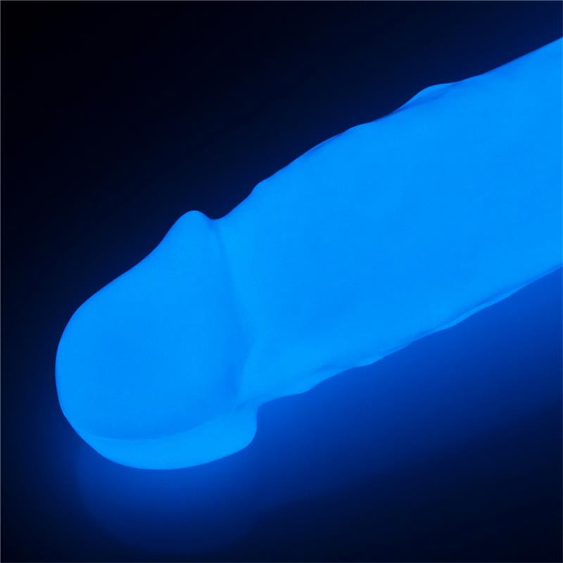 Dildo 8.5 Lumino Blue Light - UABDSM