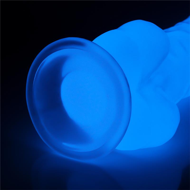 Dildo 8.5 Lumino Blue Light - UABDSM