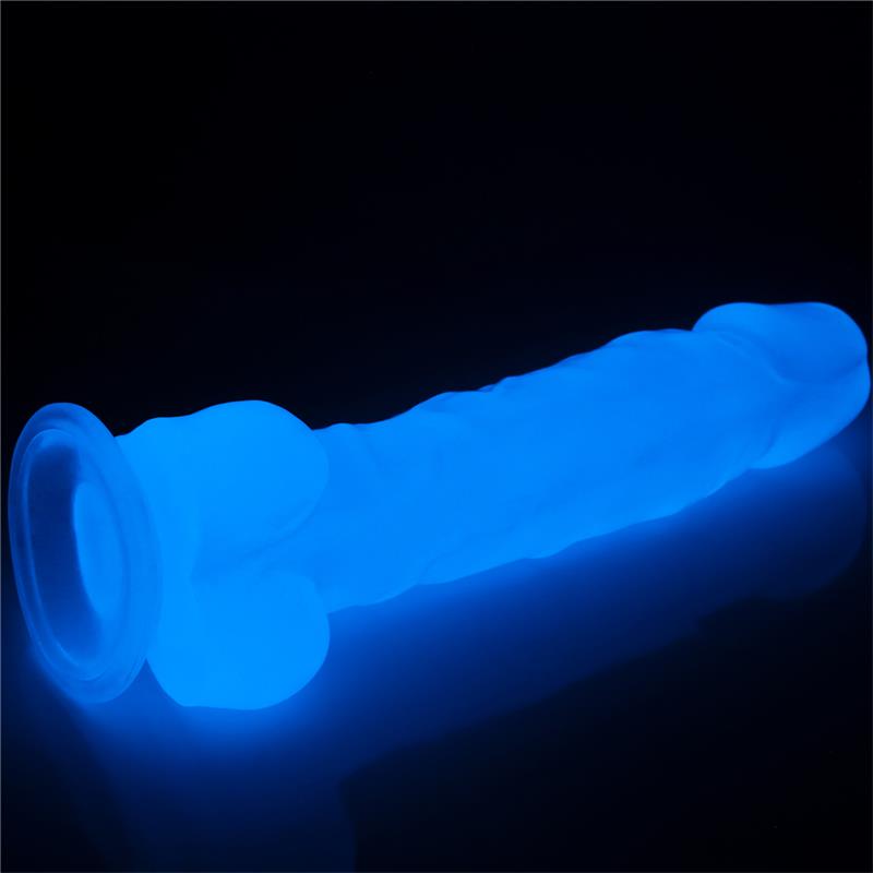 Dildo 8.5 Lumino Blue Light - UABDSM