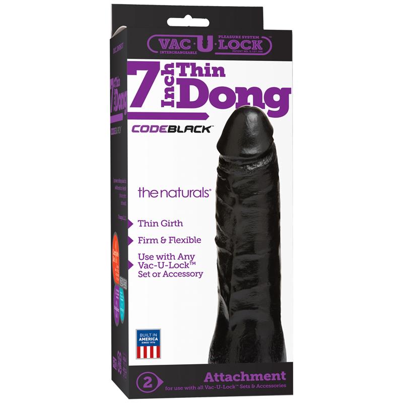 Dildo CodeBlack 7 Black - UABDSM