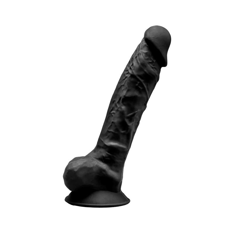 Dildo Dual Density Mod. 1 - 8 Black - UABDSM