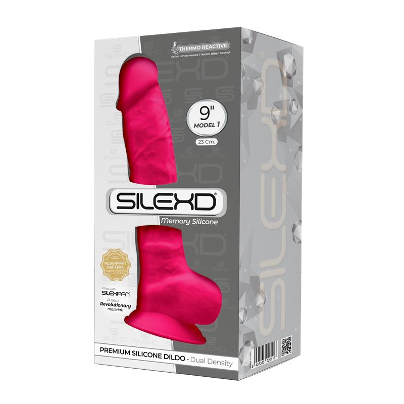 Dildo Dual Density Mod. 1 - 9 Pink - UABDSM