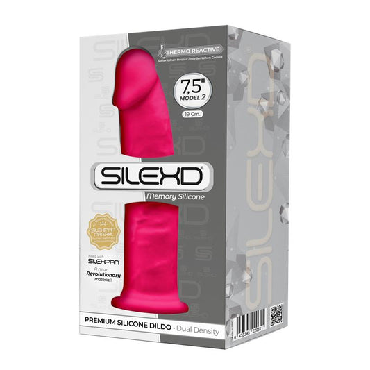 Dildo Dual Density Mod. 2 - 7.5 Pink - UABDSM