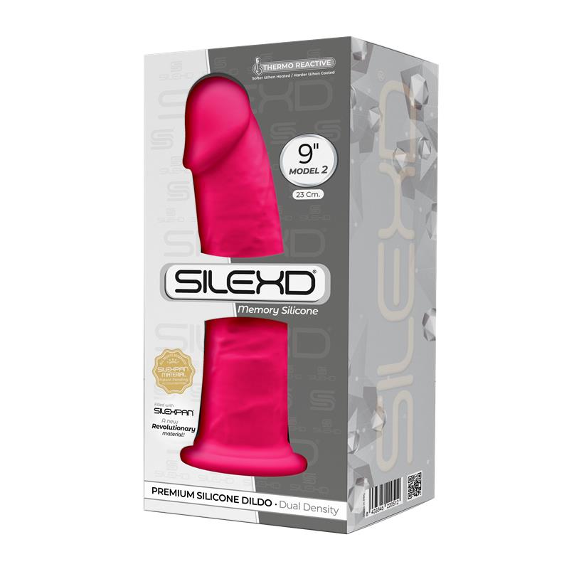 Dildo Dual Density Mod. 2 - 9 Pink - UABDSM