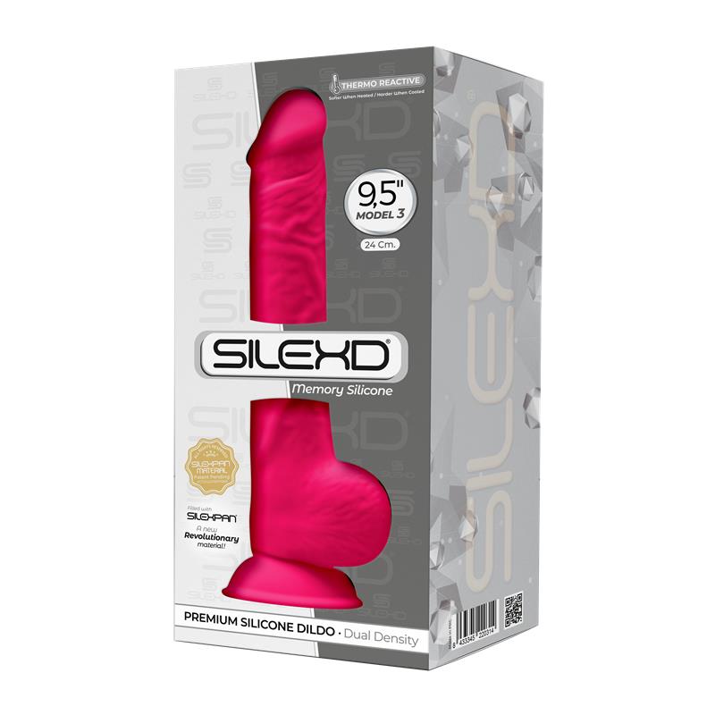 Dildo Dual Density Mod. 3 - 9.5 Pink - UABDSM