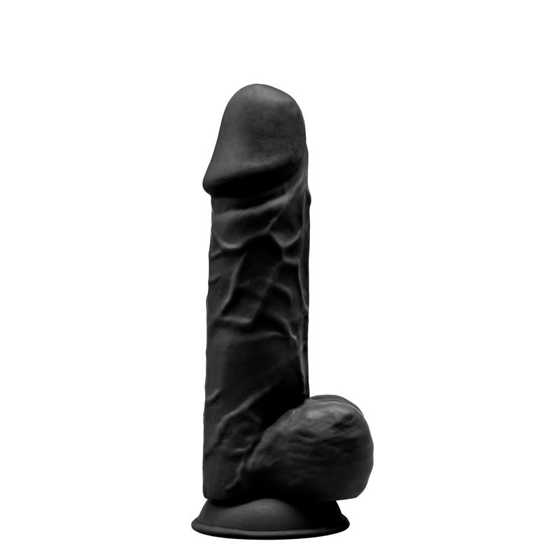 Dildo Dual Density Mod. 4 - 8.5 Black - UABDSM