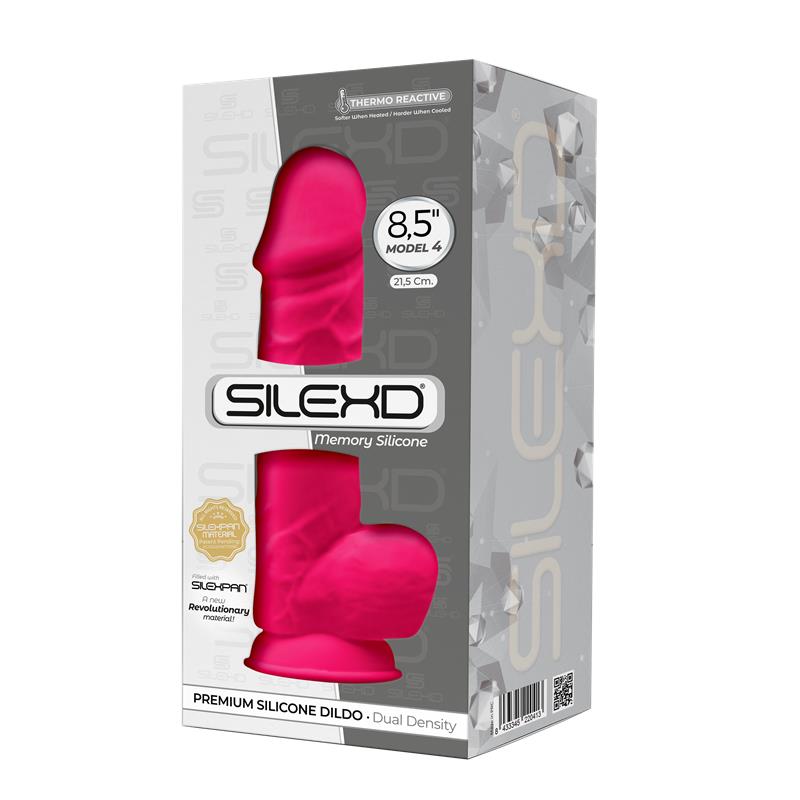 Dildo Dual Density Mod. 4 - 8.5 Pink - UABDSM