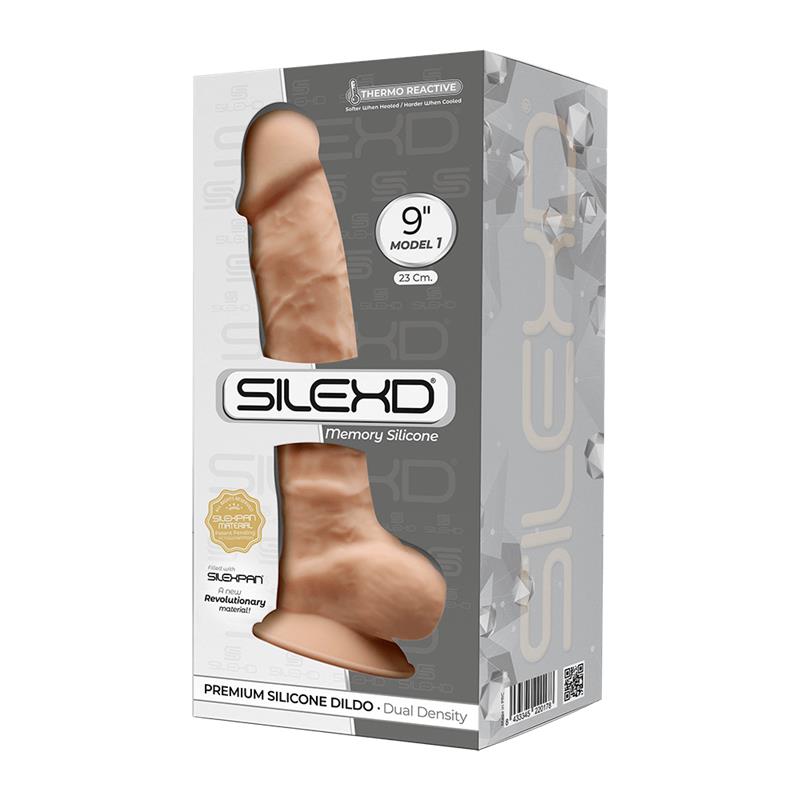 Dildo Dual Density Silicone Mod. 1 - 9 - UABDSM