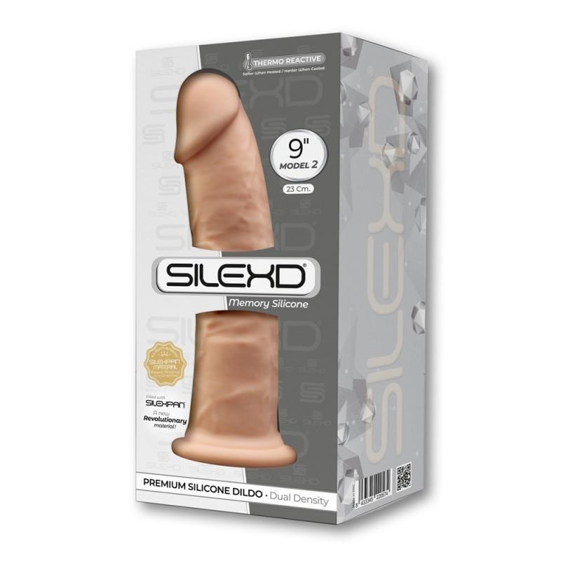 Dildo Dual Density Silicone Mod. 2 - 9 - UABDSM