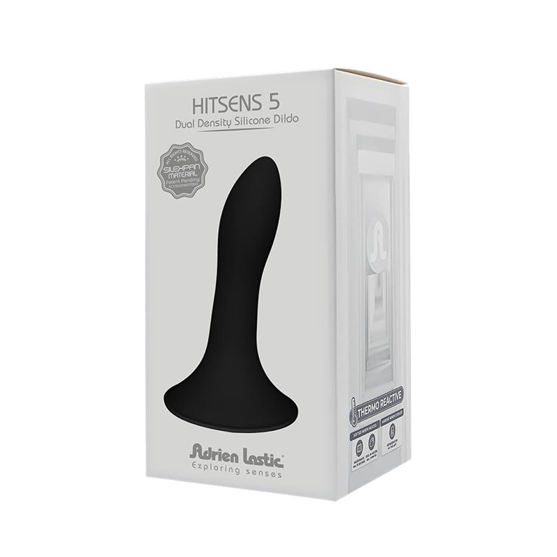 Dildo Hitsens Dual Density S05 Black - UABDSM