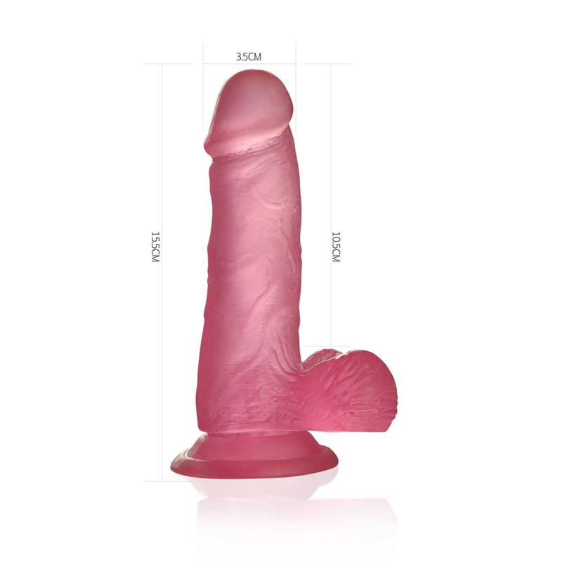 Dildo Jelly Studs 6 Pink - UABDSM