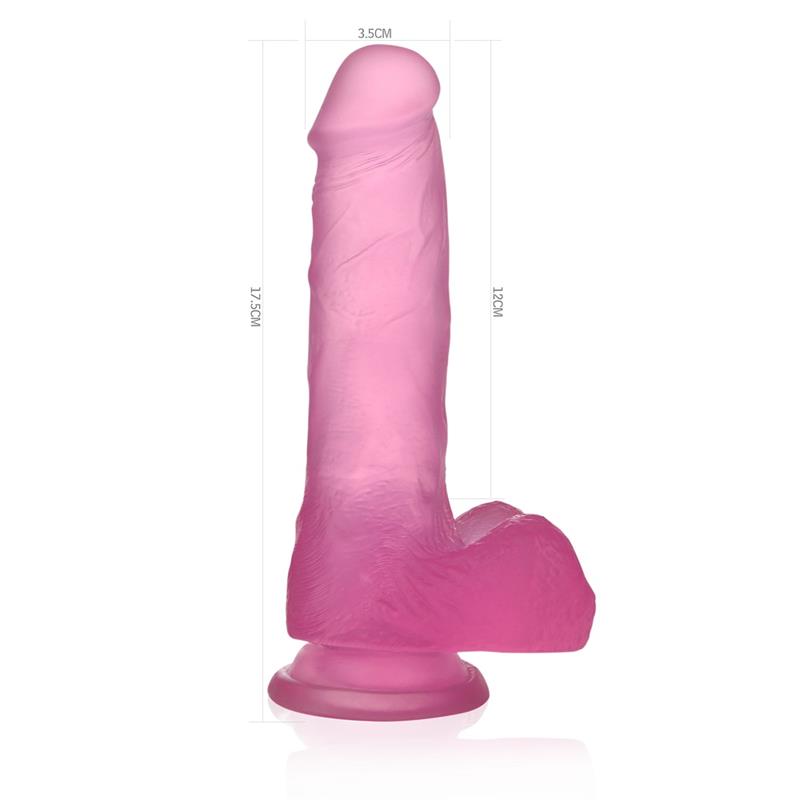 Dildo Jelly Studs 7 Pink - UABDSM