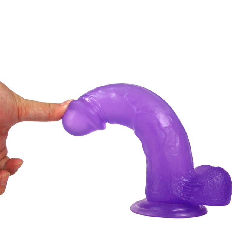 Dildo Jelly Studs 8 Purple - UABDSM