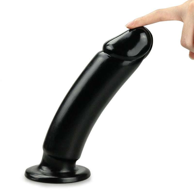 Dildo King Sized 9.25 Black - UABDSM